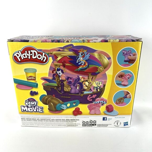My Little Pony Play-Doh Pirate Friendship Ahoy Set Walmart Exclusive Plus Extras - Picture 14 of 16